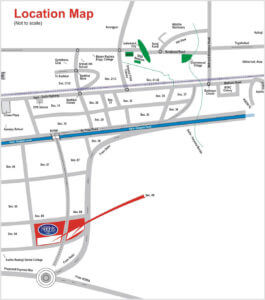 Location Map Piyush Heights